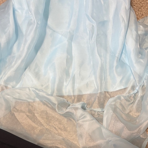 Wild Fable Light Blue Midi Dress - Picture 9 of 10